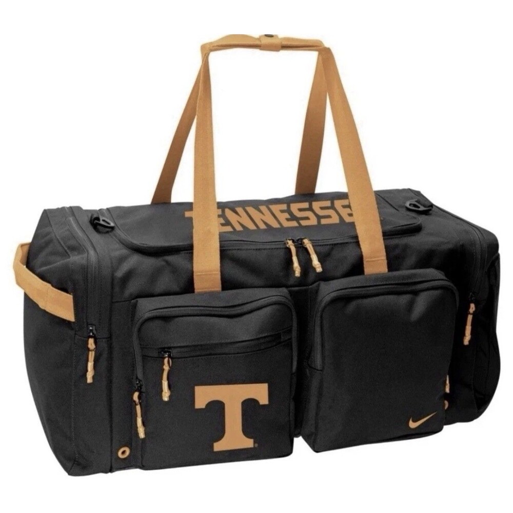 Nike Tennessee Volunteers Team Issued utility Duffel Bag Black Player Exclusive